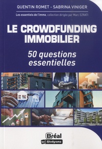 Quentin Romet et Sabrina Viniger - Le crowdfunding immobilier - 50 questions essentielles.