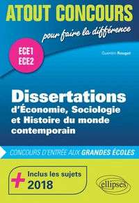 Dissertations d'économie, sociologie et histoire du monde contemporain