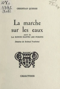La marche sur les eaux