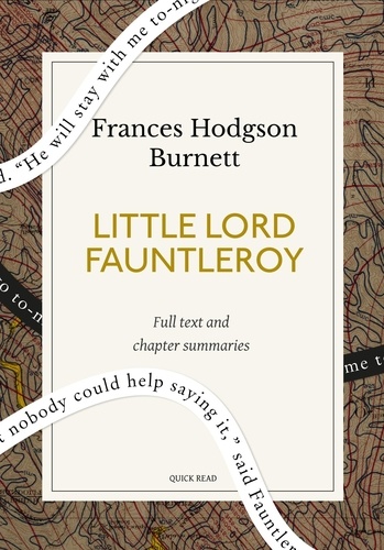 Little Lord Fauntleroy: A Quick Read edition