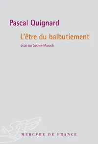 L'être du balbutiement