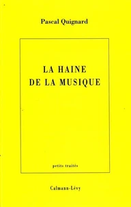 La Haine de la musique