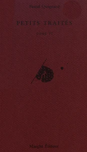 Petits traités Tome 6