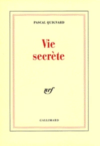 Vie secrète