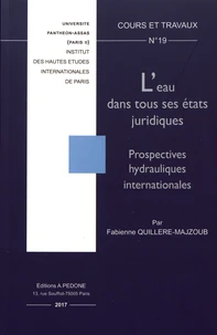 L'eau dans tous ses états juridiques