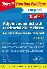 Adjoint administratif territorial de 1re classe Catégorie C