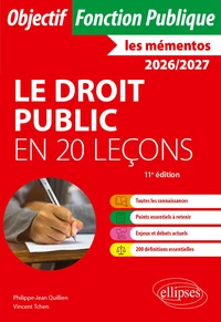 Le droit public en 20 leçons