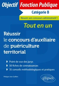 Réussir le concours d'auxiliaire de puériculture territorial Catégorie B