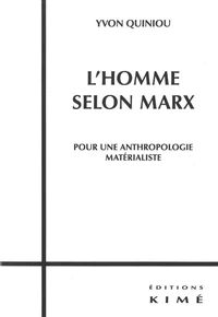 L'homme selon Marx