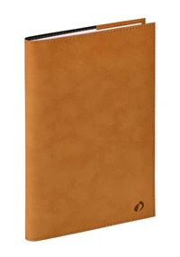 Agenda 16 mois 2025-2026 - Plan Week - Semainier notes - Multilingue - Andrea - 16 mois de septembre à décembre - 16x24 cm - Papier Clairefontaine blanc - Marron