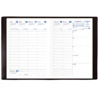 Agenda 2013 Randonnée Soho 9*12,5 sem/2p marron glacé