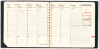 Agenda 2018 Executif Prestige S Soho 16*16 sem/2p rouge dali