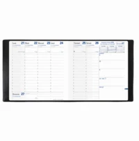 Agenda 2018 Executif Soho 16*16 sem/2p rouge dali