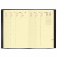 Agenda 2018 Ministre Prestige Soho 16*24 sem/2p noir ébène