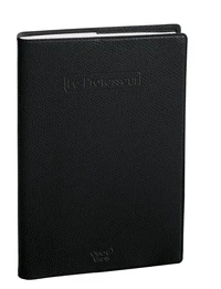 Agenda enseignant 2025-2026 - Le Professeur - Semainier horizontal - Impala - 12 mois de mi-juillet à mi-juillet - 21x27 cm - Noir