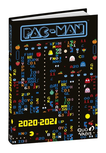 Agenda scolaire Pac-Man - 2020-2021 - 12x17cm