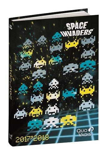 Agenda scolaire Space Invaders 2020-2021