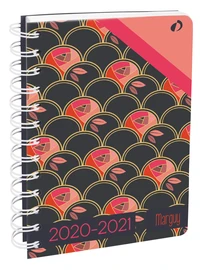 Agenda spiralé 1 jour par page 2020-2021