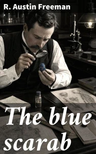 The blue scarab
