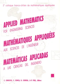 Mathematiques Appliquees Aux Sciences De L'Ingenieur