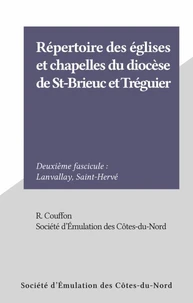 Répertoire des églises et chapelles du diocèse de St-Brieuc et Tréguier (2)