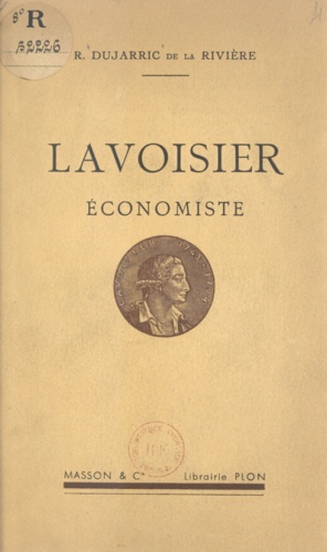 Lavoisier économiste