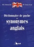 R-E Batchelor et M Chebli-Saadi - Dictionnaire de poche des synonymes anglais.