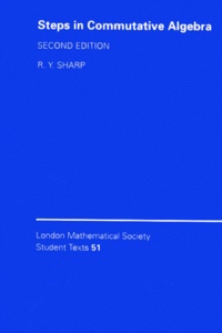 R-Y Sharp - Steps In Commutative Algebra.