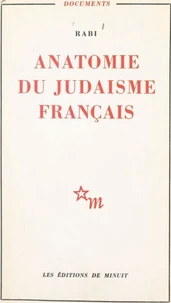 Anatomie du judaïsme français
