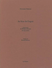 Au Livre De L'Esprit