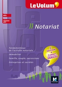 Ebook pour mobile téléchargement gratuit Le Volum' BTS Notariat - N°9 par Rachel Albrecht, Pierre Arcuset 9782216151325 in French 