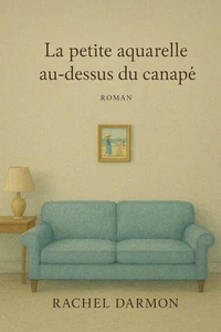 La petite aquarelle au-dessus du canapé