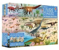 Rachel Firth et James Gilleard - Les dinosaures dans le temps - Avec 1 livre dépliant et 1 puzzle de 300 pièces.