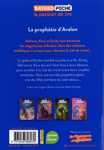 Les magiciennes d'Avalon saison 2, La cité de cristal Tome 5 La prophétie d'Avalon