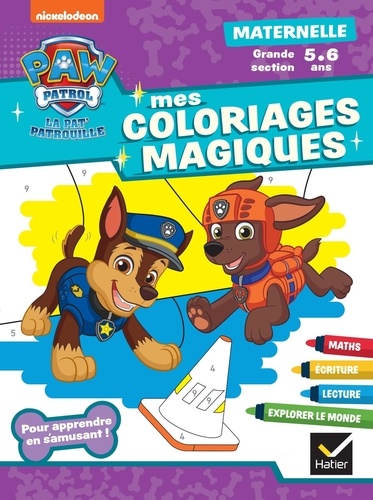 Coffret Crayola Color Wonder Pat' Patrouille - Feutres Magiques Sans Tache, Dessins Sur Papier Spécial, Dès 3 Ans