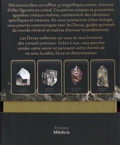 L'oracle des cristaux. 33 cartes pour vous connecter aux cristaux-maîtres et développer votre intuition