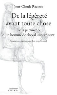 De la légèreté avant toute chose