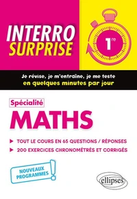 Spécialité Maths 1re