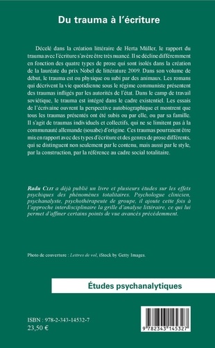 Du trauma à l'écriture. Un point de vue sur la création littéraire de Herta Müller