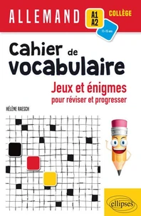 Allemand A1-A2 collège Cahier de vocabulaire
