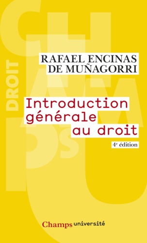 Introduction générale au droit 4e édition