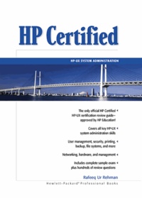 Rafeeq-Ur Rehman - Hp Certified. Hp-Ux System Administration.