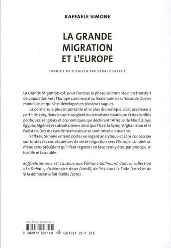 La grande migration et l’Europe