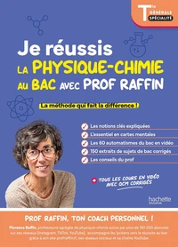 Je réussis la physique-chimie au BAC avec Prof Raffin Tle générale spécialité