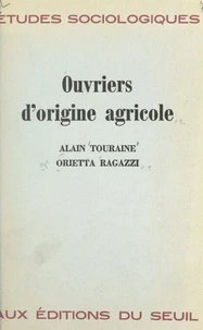 Ouvriers d'origine agricole