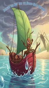 Arthur the Ant and the Berry-Boat Brigade