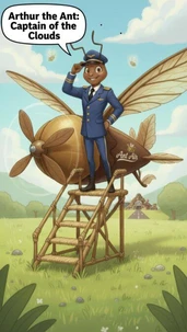 Arthur the Ant Captain of the Clouds