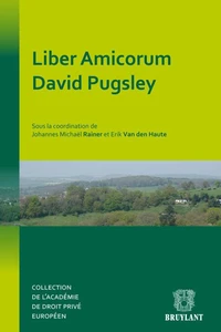 Liber Amicorum David Pugsley