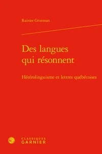 Des langues qui resonnent