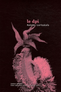 Rainier Lericolais - Le DPI. 1 CD audio